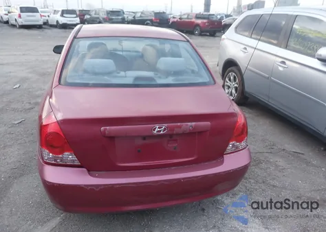 2005 Hyundai Elantra Gls/Gt from USA, damaged, VIN KMHDN46D05U975145